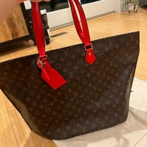 Louis Vuitton all-in MM red
